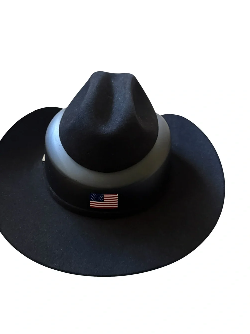 Resistol RideSafe Black Felt Western Cowboy Riding Helmet Size M SEI Certified U